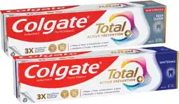 Coles Colgate Total Active Prevention Deep Clean or Whitening Toothpaste offer