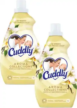 Coles Cuddly Concentrate Fabric Conditioner offer