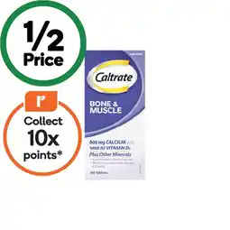 Woolworths Caltrate Bone & Muscle Health Tablets Pk 100 offer