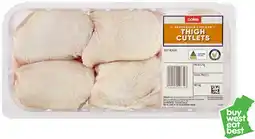 Coles Coles RSPCA Approved Chicken Thigh Cutlets offer