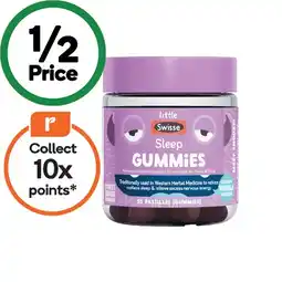 Woolworths Little Swisse Sleep Gummies Pk 50 offer