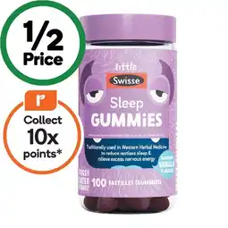 Woolworths Little Swisse Sleep Gummies Pk 100 offer