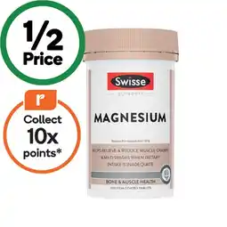 Woolworths Swisse Ultiboost Magnesium Tablets Pk 200 offer