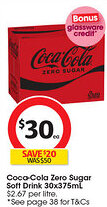 Coca-Cola Zero Sugar Soft Drink