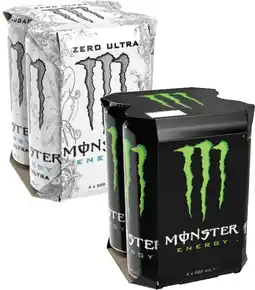 Coles Monster Energy Drink 4x500mL offer
