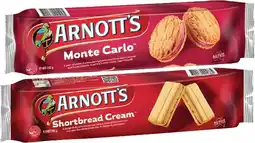 Coles Arnott's Creams Biscuits offer