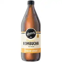 Woolworths Remedy Kombucha 750ml offer