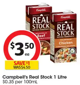 Coles Campbell's Real Stock offer