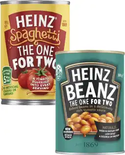Coles Heinz Baked Beanz or Spaghetti 300g offer