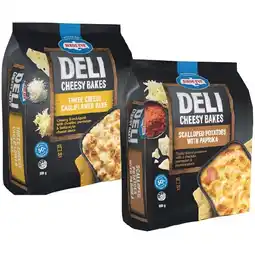 Woolworths Birds Eye Deli Cheesy Bakes 600g offer