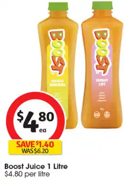 Coles Boost Juice offer