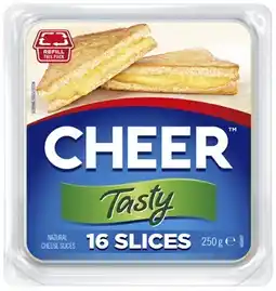 Coles Cheer Cheese Slices 250g offer