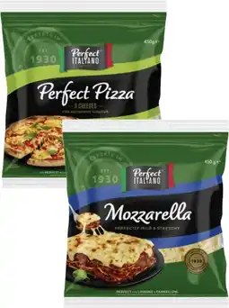 Coles Perfect Italiano Shredded Cheese 450g offer