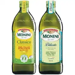 Woolworths Monini Extra Virgin Olive Oil 750ml offer