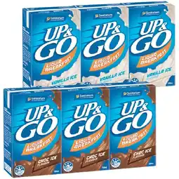 Woolworths Sanitarium UP&GO Liquid Breakfast Drink 3 x 250ml offer