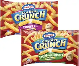 Coles Birds Eye Golden Crunch Chips 900g offer