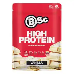 Woolworths BSc High Protein Powder 800g offer