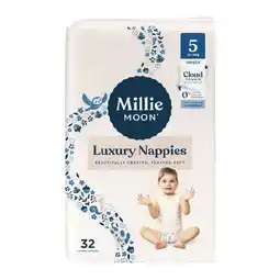 Woolworths Millie Moon Luxury Nappies Pk 26-54 offer