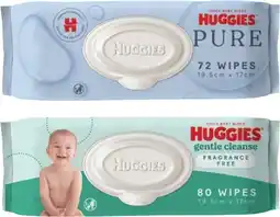 Coles Huggies Baby Wipes 70 Pack-80 Pack offer