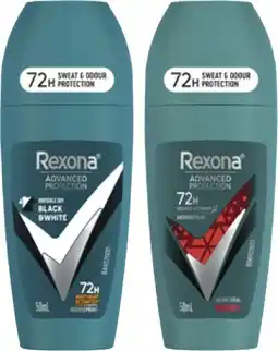 Coles Rexona 72hr Roll On Deodorant 50mL offer