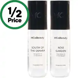 Woolworths MCoBeauty Fragrance Mist 90ml offer
