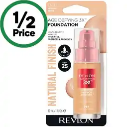 Woolworths Revlon Age Defy Bare Foundation 30ml offer