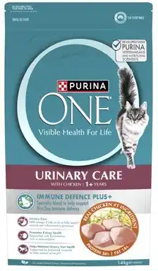 Coles Purina One Adult Dry Cat Food 1.4kg-1.5kg offer
