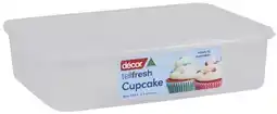 Coles Dècor Tellfresh Cupcake Storer offer