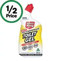 Woolworths White King Toilet Gel Stain Remover 700ml offer
