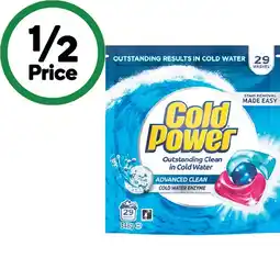 Woolworths Cold Power Laundry Capsules Pk 29 offer