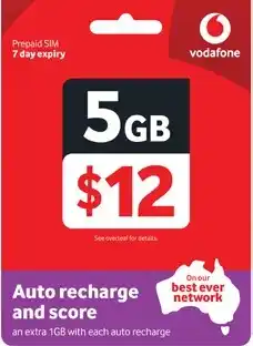 Coles Vodafone $12 Starter Pack offer