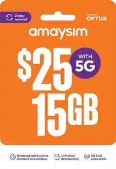 Coles amaysim Starter Pack offer