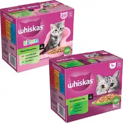 Woolworths Whiskas Wet Cat Food Pk 12 x 85g offer