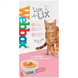 Woolworths Webbox Lick E Cat Treats Pk 5 x 15g offer