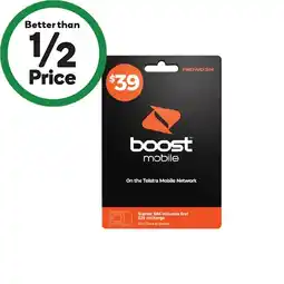 Woolworths Boost $39 Starter Pack‡ offer