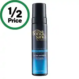 Woolworths Bondi Sands Ultra Express Self Tanning Foam Ultra Dark 200ml offer
