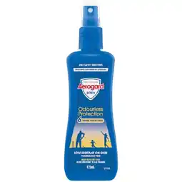 Woolworths Aerogard Odourless Protection Insect Repellent Spray 175ml offer