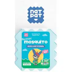 Woolworths Nat Pat BuzzPatch Mosquito Repellent Stickers Pk 16 offer
