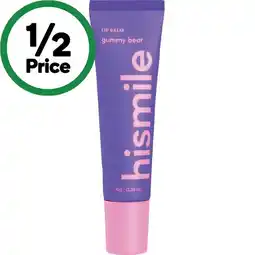 Woolworths Hismile Lip Balm Gummy Bear 10g offer