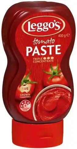 IGA Leggo’s Tomato Paste 390-400g Selected Varieties offer