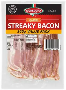 IGA D’Orsogna Premium Streaky Bacon 500g offer