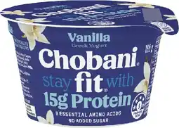 IGA Chobani Fit Protein Greek Yogurt Pot 160g Selected Varieties offer
