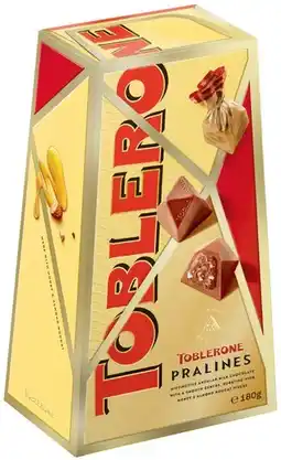 IGA Toblerone Pralines Chocolate Box 180g offer