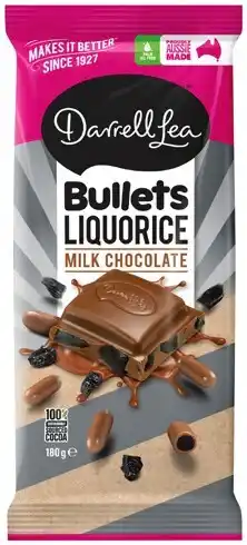 IGA Darrell Lea Chocolate Block 160‑180g Selected Varieties offer