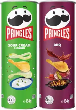 IGA Pringles Chips 118‑134g Selected Varieties offer