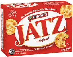 IGA Arnott’s Jatz, Savoy 225g or Clix 250g Selected Varieties offer