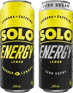 IGA Solo Energy Drink 500mL Selected Varieties offer