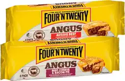 IGA Four’N Twenty Angus Beef Pies 4 Pack Selected Varieties offer
