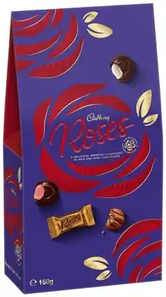 IGA Cadbury Roses Gift Pouch 150g offer