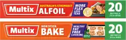 IGA Multix Alfoil or Non Stick Baking Paper 20mx30cm offer